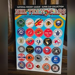 National Hockey League Super Cap Collection 1995 Lmited Edition NHL 30Team Caps